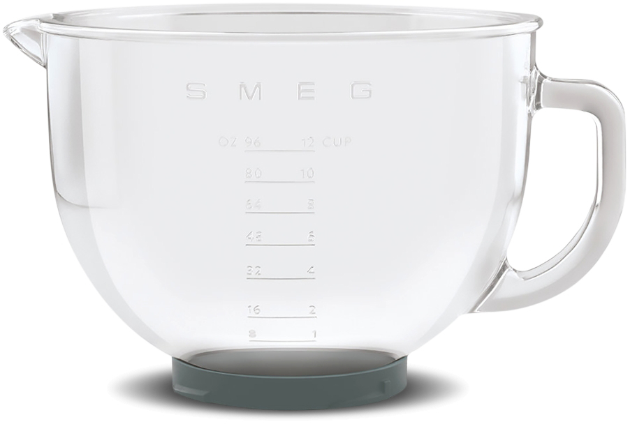 

Стеклянная чаша Smeg SMGB01 для планетарного миксера (Clear)