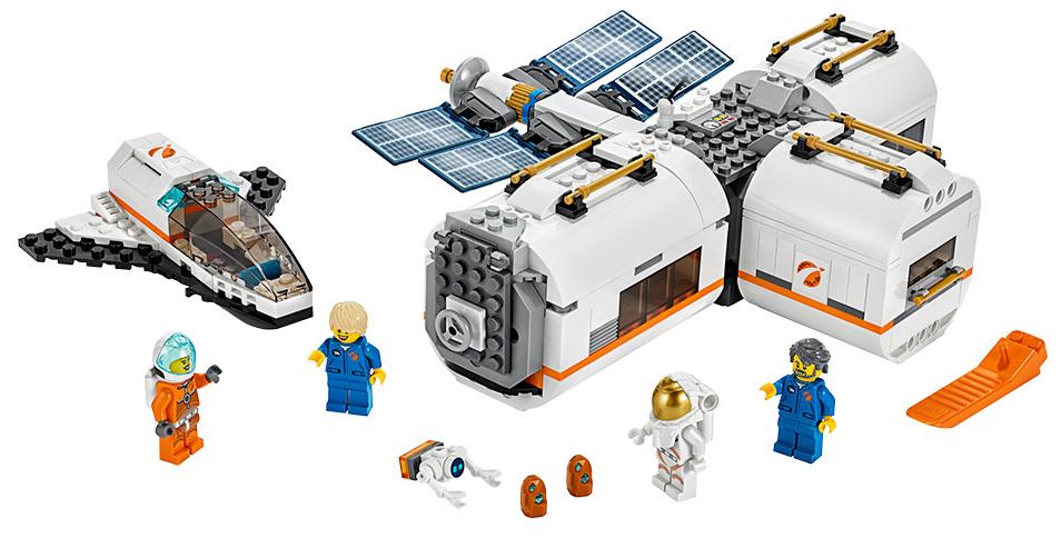 Конструктор Lego City Lunar Space Station 60227 (White) купить в интернет-магазине icover