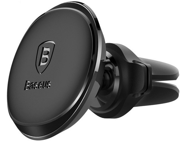 Автомобильный держатель Baseus Magnetic Air Vent Car Mount Holder (SUGX-A01) для смартфонов (Black) купить в интернет-магазине icover