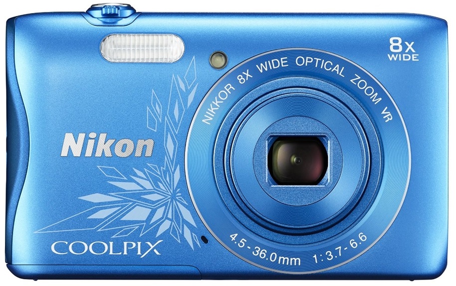 Фотоаппарат Nikon Coolpix S3700 (Blue Lineart) купить в интернет-магазине icover