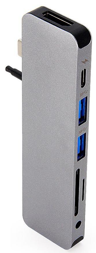 

USB-концентратор HyperDrive Solo GN21D для MacBook (Space Gray)