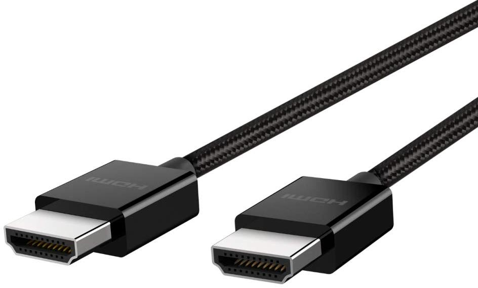 Кабель Belkin Ultra HD High Speed 4К/8К HDMI 2.1 (AV10176bt1M-BLK) 1м (Black) купить в интернет-магазине icover