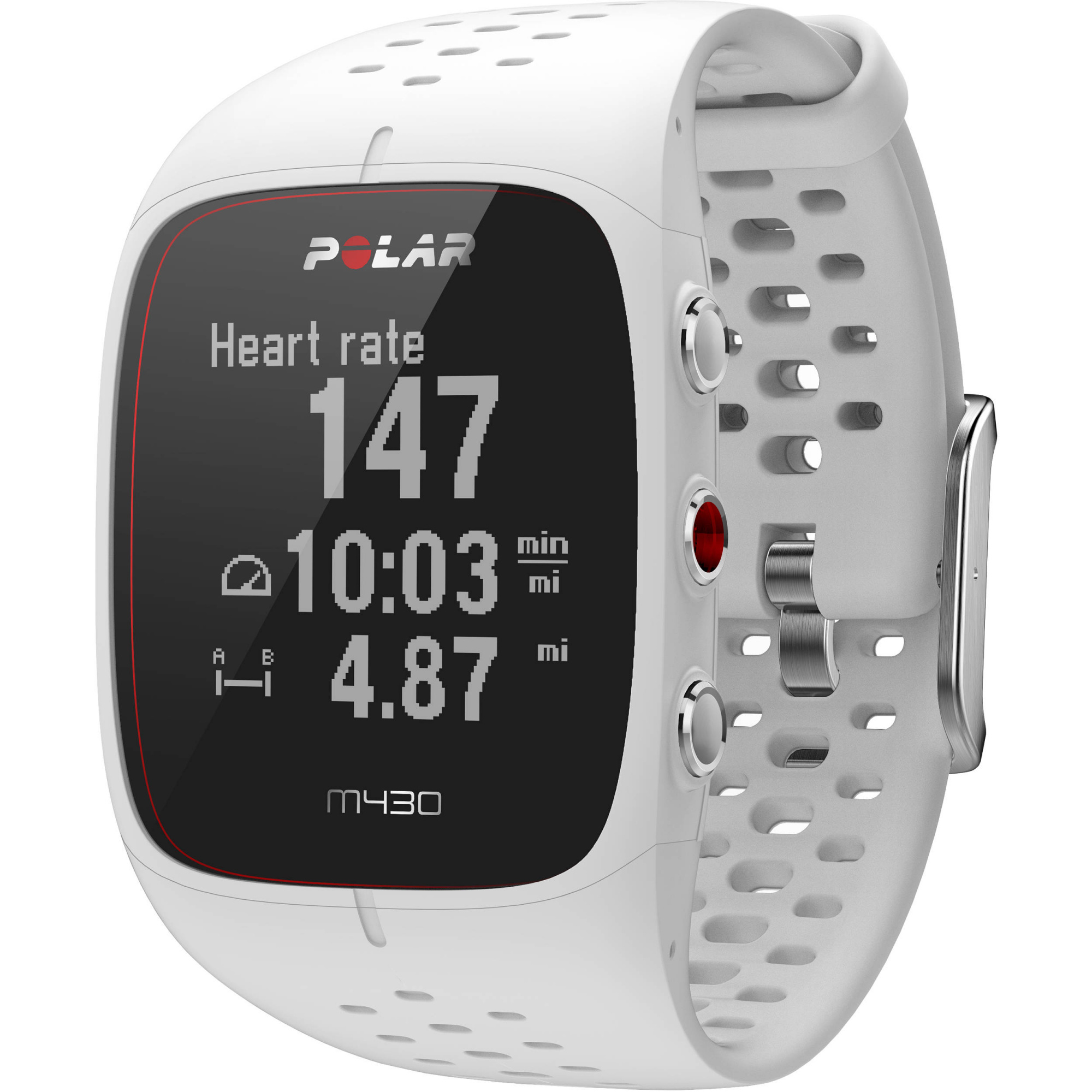 

Спортивные часы с GPS-модулем Polar M430 90064407 (White), M430