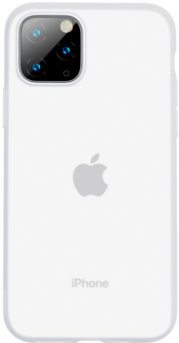 

Чехол Baseus Jelly Liquid Silica Gel (WIAPIPH58S-GD02) для iPhone 11 Pro (Transparent White), Jelly Liquid Silica Gel