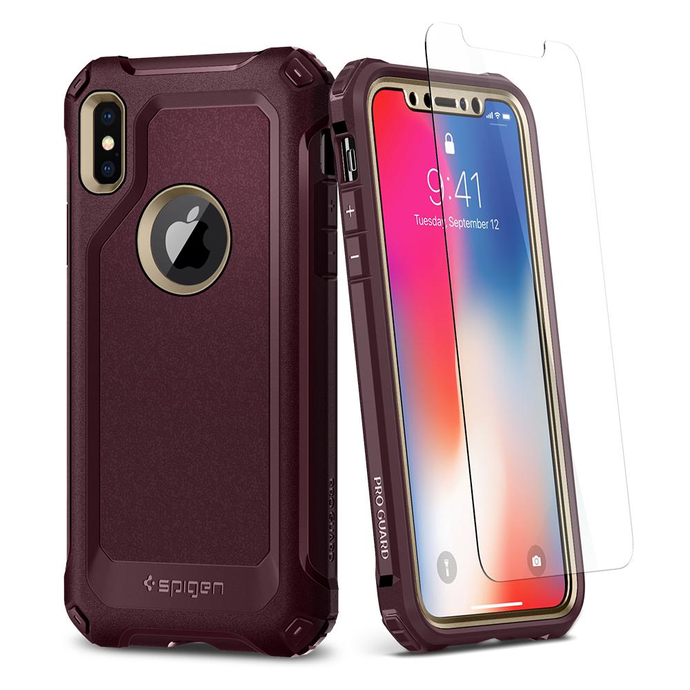 

Чехол Spigen Pro Guard (057CS22700) для Apple iPhone X (Shampagne Gold)