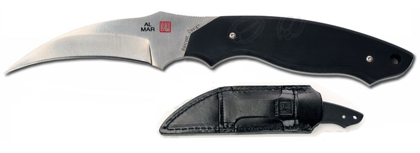 AL MAR Backups AUS-8 (AL/BU2-2) - нож-крюк (Black) купить в интернет-магазине icover