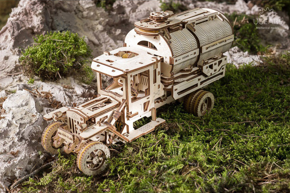 3D-пазл UGears Автоцистерна (70021) купить в интернет-магазине icover