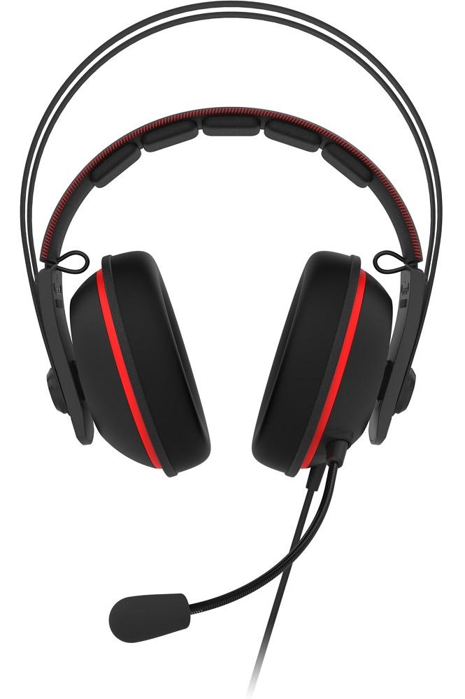 Игровая гарнитура Asus TUF Gaming H7 Core 90YH01QR-B1UA00 (Red) купить в интернет-магазине icover