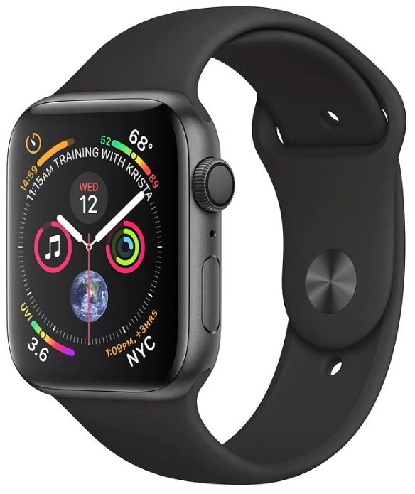 Умные часы Apple Watch Series 4 40 mm (Space Grey/Black) купить в интернет-магазине icover