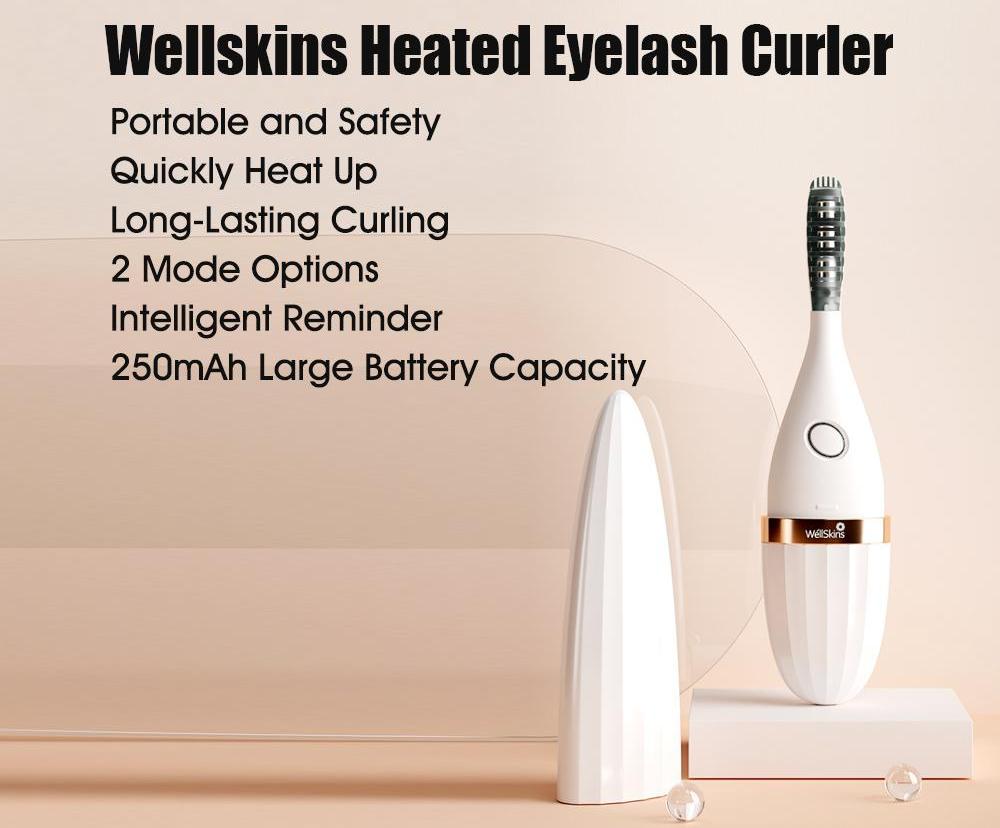 Щипцы для завивки ресниц WellSkins Eyelash Curler WX-YM100 (White) купить в интернет-магазине icover