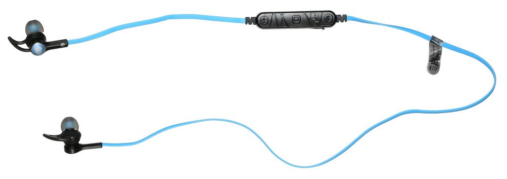 Bluetooth-наушники Digma BT-03 с микрофоном (Black/Blue) купить в интернет-магазине icover