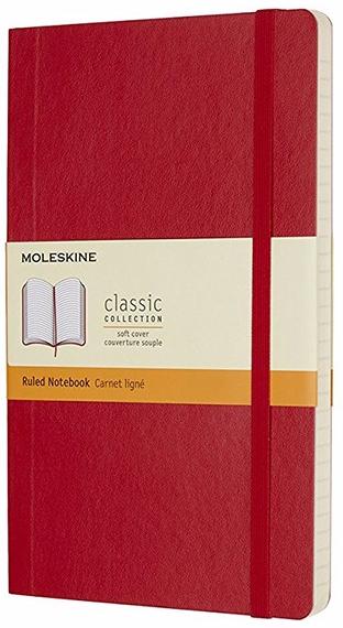 

Блокнот Moleskine Classic Soft Large QP616F2 (Red)