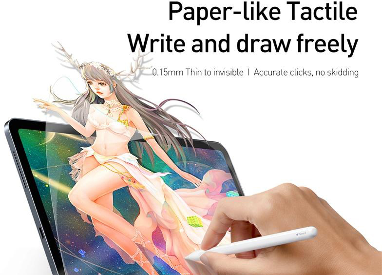 Защитная пленка Baseus 0.15mm Paper-like для iPad Pro 10.5/iPad Air 3 (SGAPIPD-AZK02) купить в интернет-магазине icover