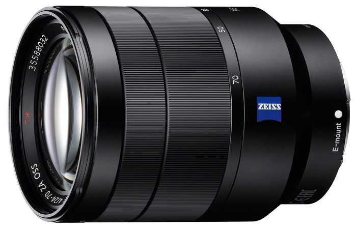 Объектив Sony Carl Zeiss 24-70mm F4 ZA OSS Full Frame E-Mount (SEL-2470Z)  купить в интернет-магазине icover