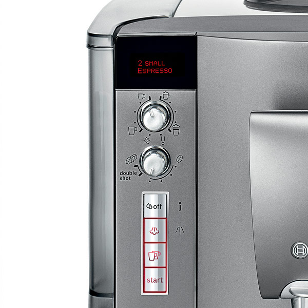 Bosch VeroCafe Latte Pro TES 50621 RW - кофемашина (Steel) купить в интернет-магазине icover