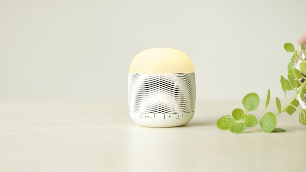 Светильник Emoi Portable Lamp Speaker (H0019) с Bluetooth-динамиком (White) купить в интернет-магазине icover