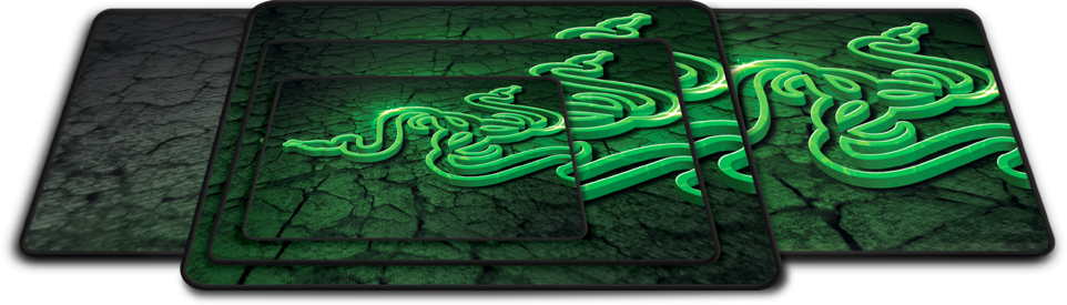 Игровой коврик для мыши Razer Goliathus Control Fissure Medium RZ02-01070600-R3M2 (Green) купить в интернет-магазине icover