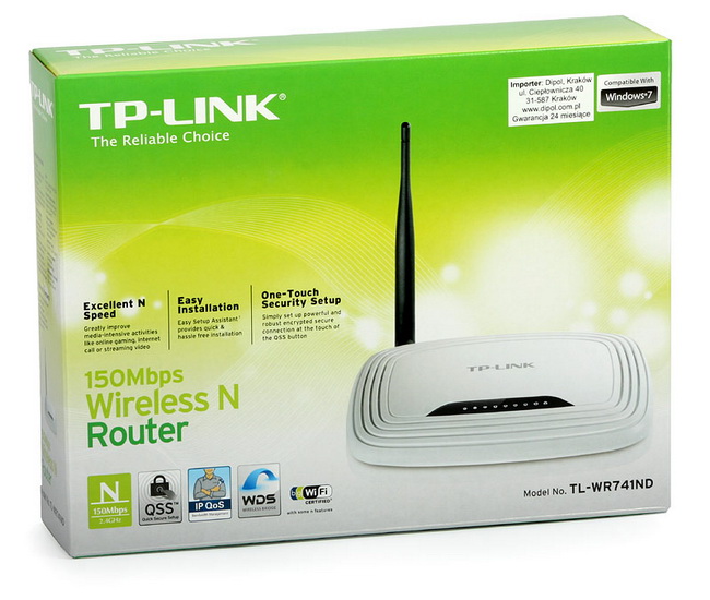 TP-Link TL-WR741ND - беспроводной маршрутизатор купить в интернет-магазине icover