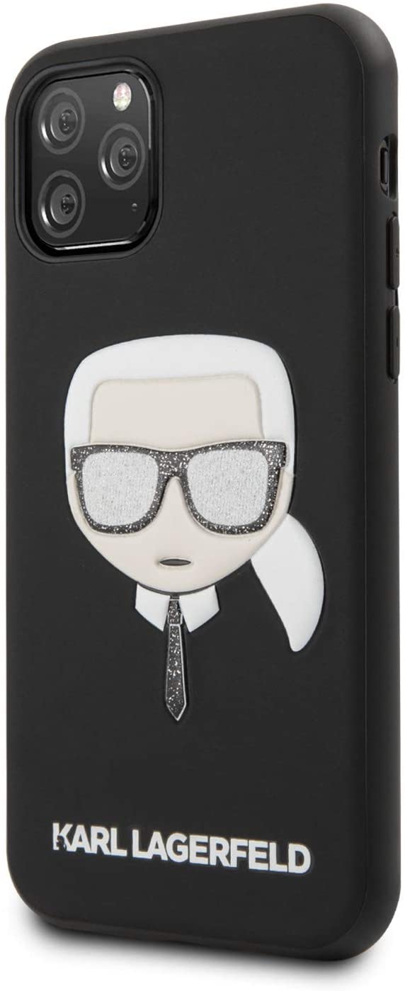 

Чехол Karl Lagerfeld PU Leather Iconik (KLHCN58GLBK) для iPhone 11 Pro (Glitter Black)