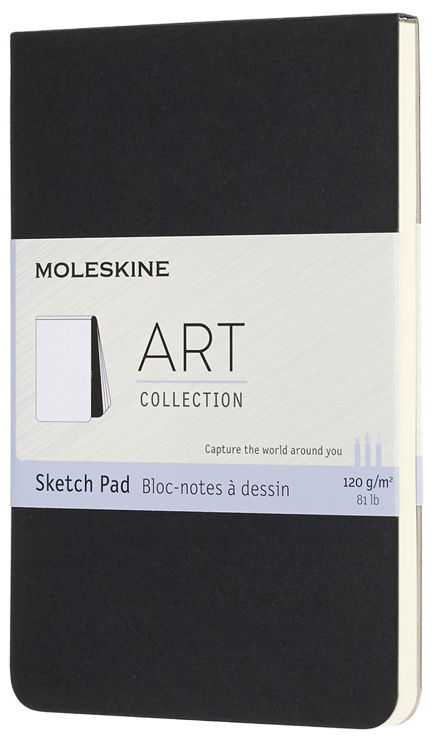 

Блокнот для рисования Moleskine Art Sketch Pad Pocket (ARTSKPAD2) нелинованный (Black)