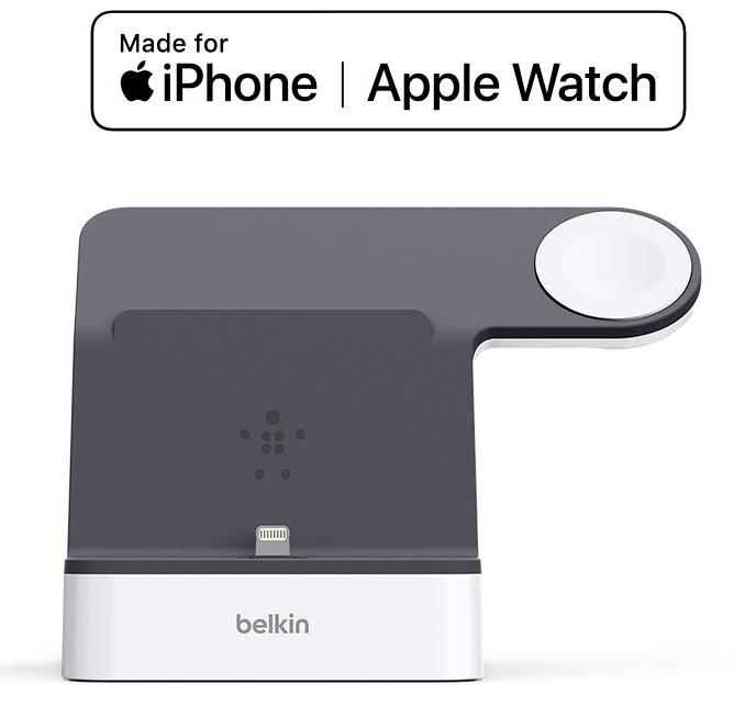 Зарядная станция Belkin PowerHouse (F8J237vfWHT) для iPhone и Apple Watch (White) купить в интернет-магазине icover