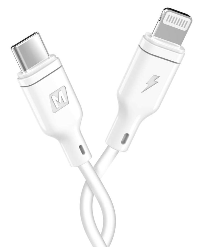 

Кабель для iPod, iPhone, iPad Momax Zero DL36 USB-C/Lightning 1.2m (White)