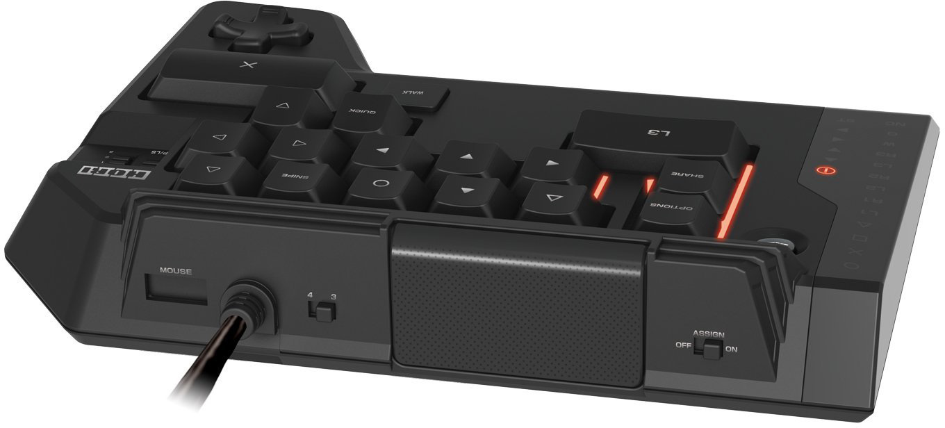Hori T.A.C.4 (PS4-008E) - игровая мышь и кейпад для PS4 (Black) купить в интернет-магазине icover