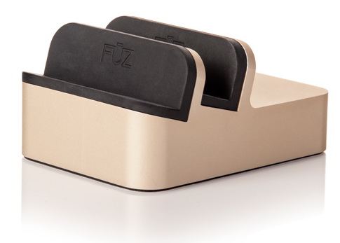 FUZ EverDock Duo - док-станция для гаджетов на iOS и Android (Gold) купить в интернет-магазине icover