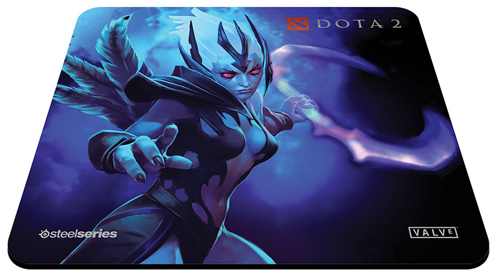 SteelSeries QcK+ Dota 2 (67283) - коврик для мыши (Dark Blue) купить в интернет-магазине icover