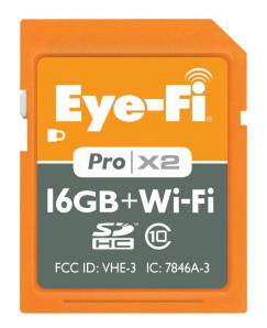 Eye-Fi Pro X2 16Gb - карта памяти с Wi-Fi купить в интернет-магазине icover