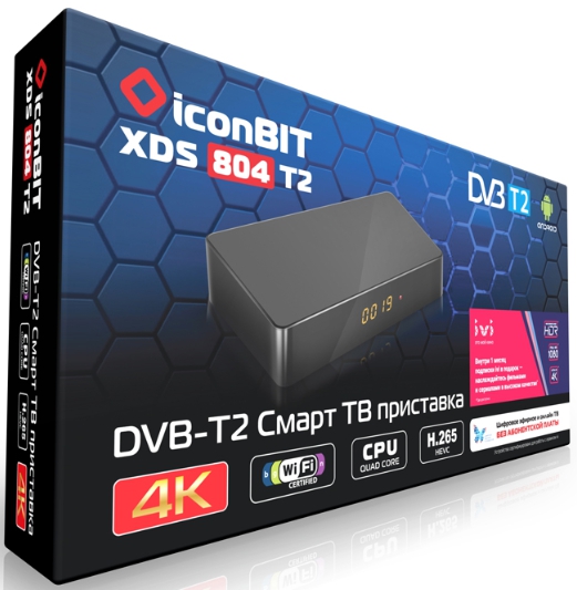 Медиаплеер iconBIT XDS804T2 (Black) купить в интернет-магазине icover