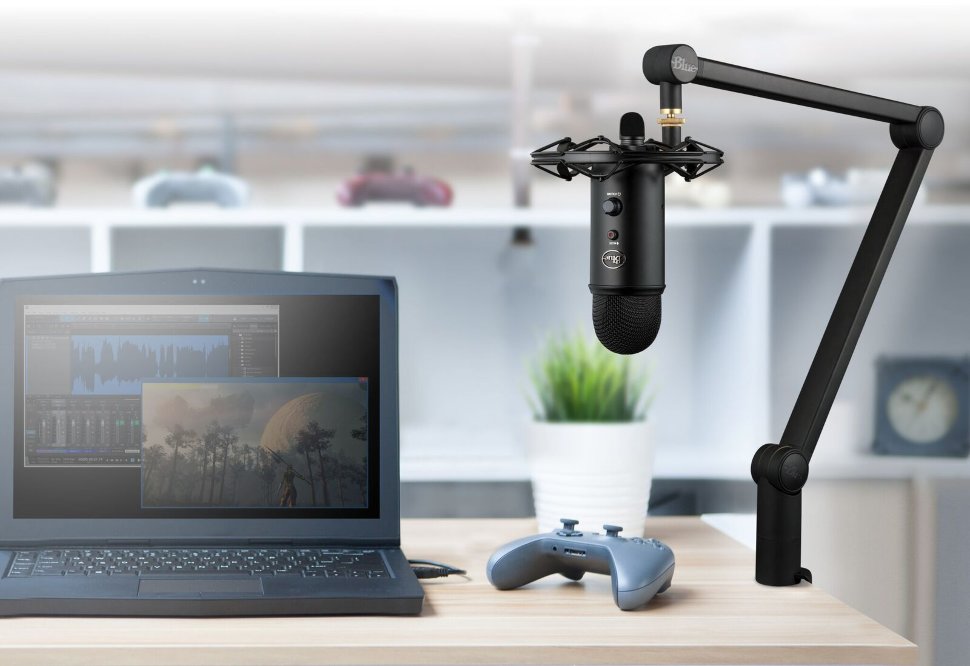 Профессиональный комплект стримера Blue Microphones Yeticaster (Black) купить в интернет-магазине icover