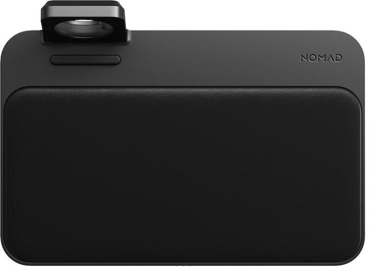 Беспроводное зарядное устройство Nomad Base Station Watch Edition (NM30045AA0) USB-C PD 18W (Black) купить в интернет-магазине icover