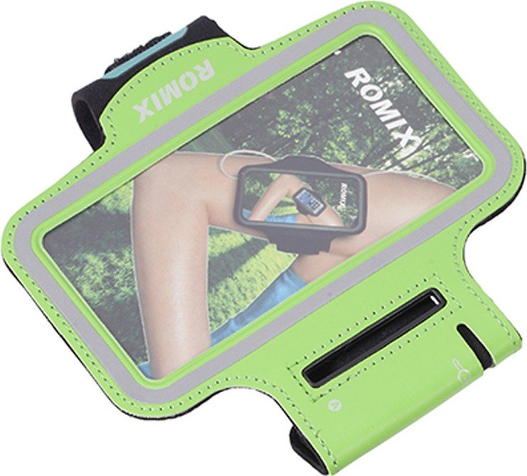 

Спортивный чехол на руку Romix Arm Belt (RH07-4.7) для смартфона 4.7" (Green)