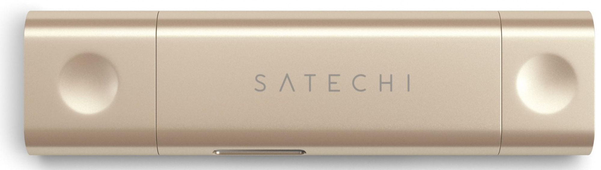 Кардридер Satechi Aluminum Card Reader ST-TCCRAG (Gold) купить в интернет-магазине icover