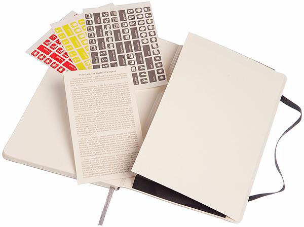 Moleskine Classic Soft Pocket 2017 (DSB12WN2Y17) - еженедельник (Black) купить в интернет-магазине icover