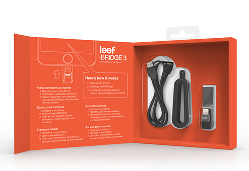 Внешний накопитель Leef iBridge 3 256 Gb LIB3CAKK256R1 (Black) купить в интернет-магазине icover
