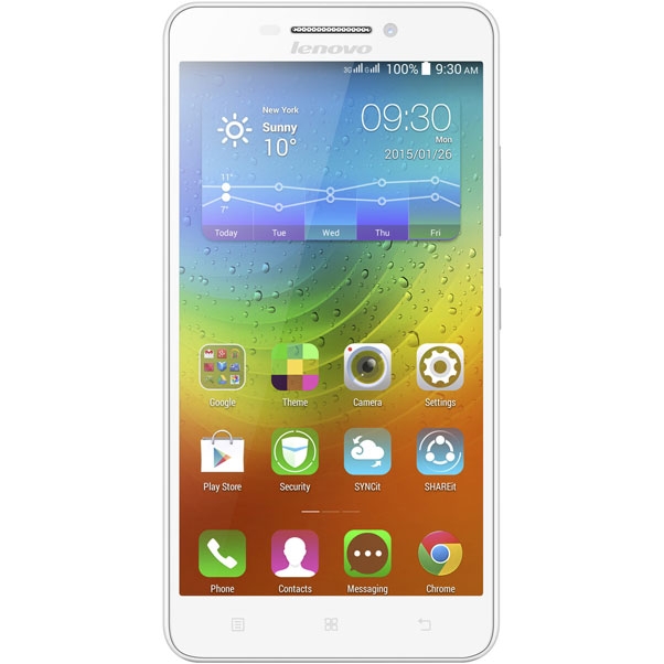 Смартфон Lenovo A5000 8Gb 3G Dual Sim (White) купить в интернет-магазине icover