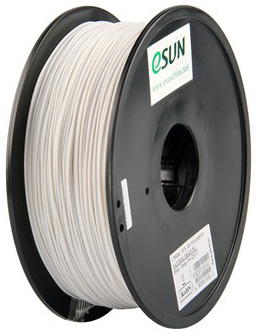 ESUN 3D Filament 1.75 мм (TPE175N1) - катушка TPE-пластика (White) купить в интернет-магазине icover