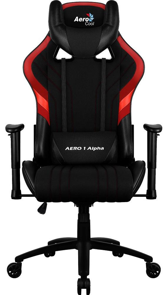 Игровое кресло Aerocool AERO 1 Alpha (Black/Red) купить в интернет-магазине icover