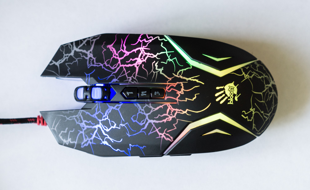 A4Tech Bloody Neon N50 - игровая мышь (Black) купить в интернет-магазине icover