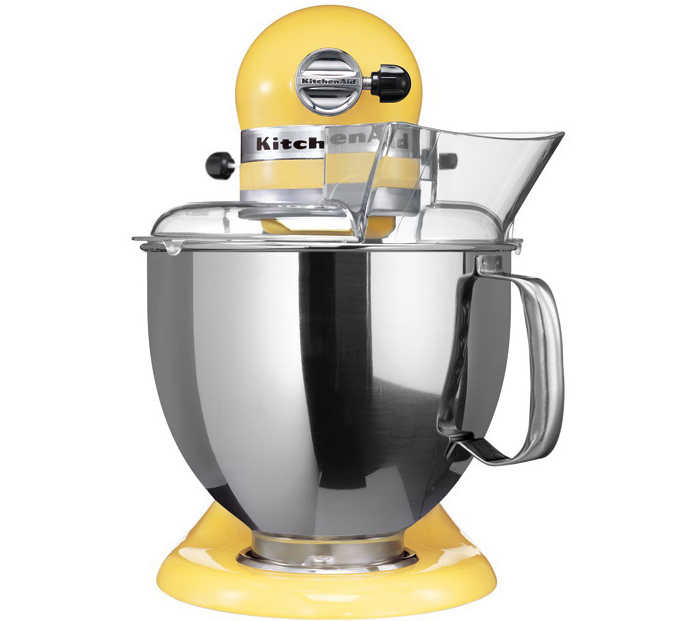 Планетарный миксер KitchenAid Artisan 5KSM150PSEMY (Majestic Yellow) купить в интернет-магазине icover