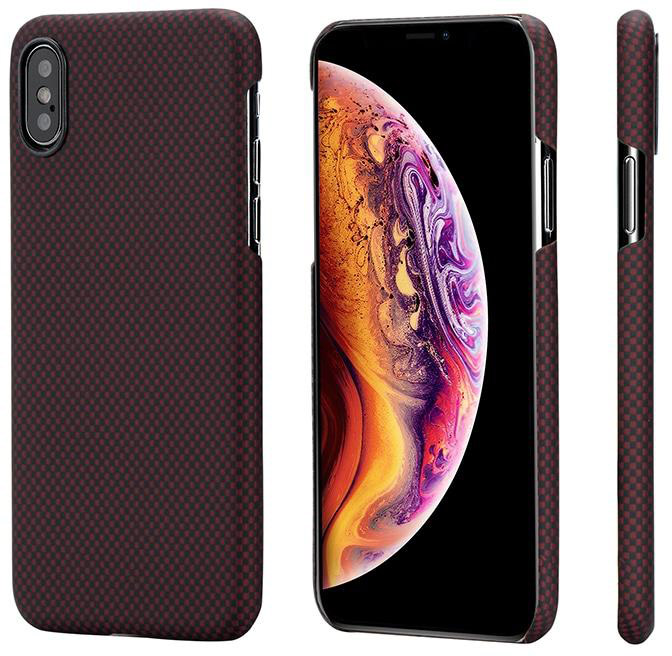 

Чехол Pitaka MagCase (KI8004XS) для iPhone XS/X (Black/Red)