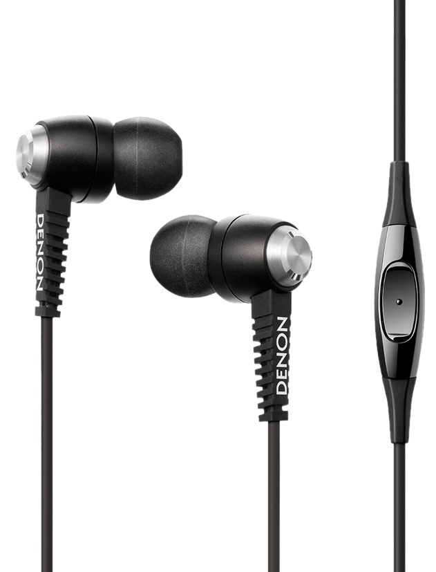 Denon AH-C120MA - внутриканальные наушники c микрофоном (Black) купить в интернет-магазине icover