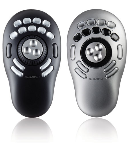 Contour Design ShuttlePro v2 (00499-0) - манипулятор для видеомонтажа (Silver) купить в интернет-магазине icover