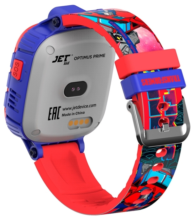Детские умные часы Jet Kid Transformers NEW (Optimus Prime) купить в интернет-магазине icover