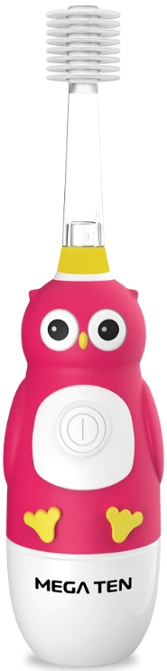 

Детская зубная щетка Mega Ten Sonic Kids Совушка (Pink)
