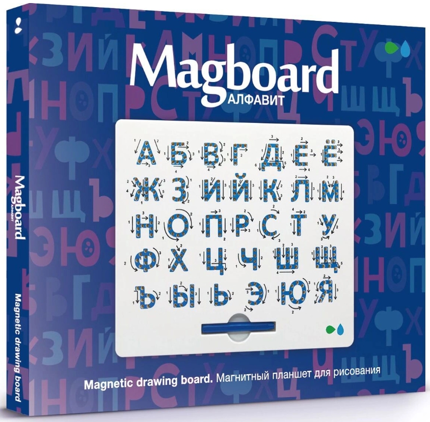 

Магнитный планшет Назад к истокам Magboard Алфавит (White)