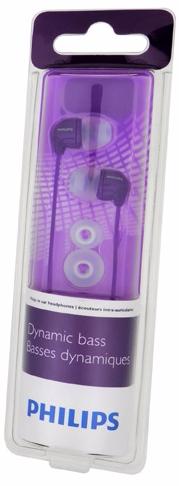 Philips SHE3590 - внутриканальные наушники (Purple) купить в интернет-магазине icover