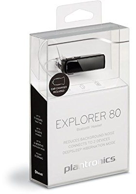 Bluetooth-гарнитура Plantronics Explorer 80 (Black) купить в интернет-магазине icover